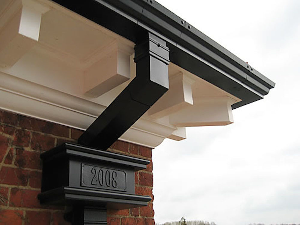 Cast Aluminium Gutters Moulded Ogee